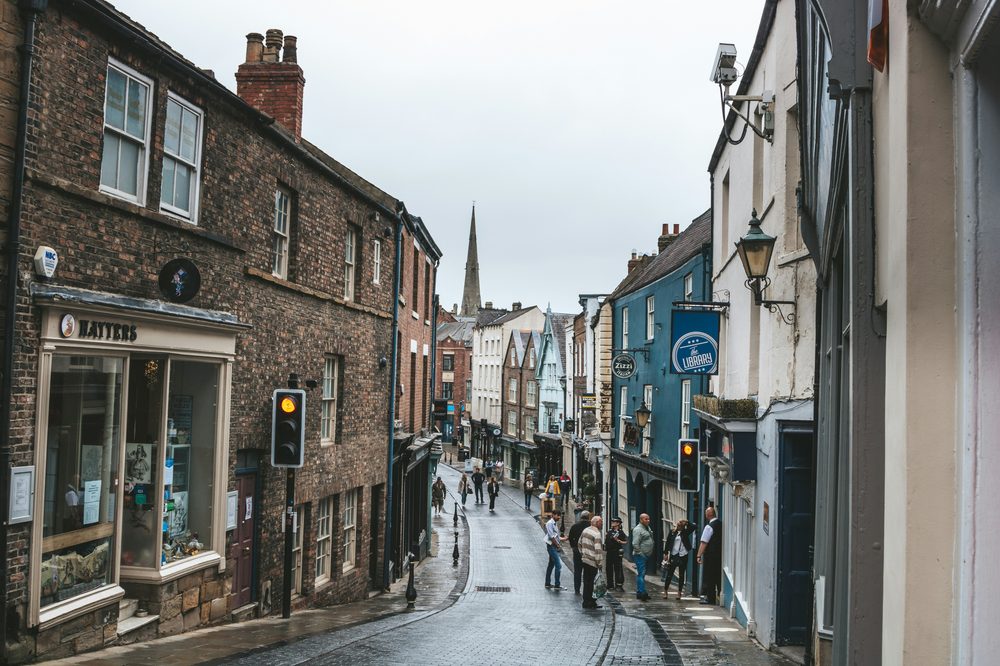 Road into Durham